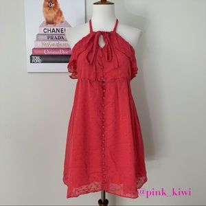 For Love & Lemons Tarta Halter Tank Dress